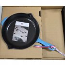 Staub Cast Iron 26 cm 10 1/4" Double Spout Fry Pan Ice Blue Made in France NEW Staub Cast Iron 26 cm 10 1/4" Double Spout Fry Pan Ice Blue Made in France NEW