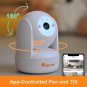 Two (2) Toucan Security Seek Indoor Pan & Tilt Security Camera - Emerald Green.