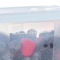 Tupperware 10-piece Date, Store & Freeze Food Storage Set, Blue tops, New Sealed