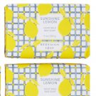 Beekman 1802 Goat Milk Soap Bar Sunshine Lemon 9 oz. set of two (2) soap bars