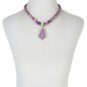 JAY KING Purple Phosphosiderite Pendant Bead Necklace FREE EARRINGS $374 value