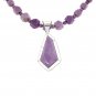 JAY KING Purple Phosphosiderite Pendant Bead Necklace FREE EARRINGS $374 value