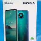 Nokia 3.4 Unlocked TA-1285 64GB 3GB 13MP 4000 mAh Android 10 Smartphone Charcoal Nokia 3.4 Unlocked TA-1285 64GB 3GB 13MP 4000 mAh Android 10 Smartphone Charcoal