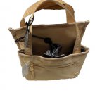 Samantha Brown To-Go Drink Caddy 3 Partition Design Handles, Mellow Buff, New Samantha Brown To-Go Drink Caddy 3 Partition Design Handles, Mellow Buff, New