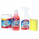 Professor Amos Shock It Clean Concentrate Kit with 160ct. Wipes -Citrus Zest-