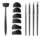 Great for learning how to apply shadow with 6 Piece Cut Crease Kit & 4-Brush Set Great for learning how to apply shadow with 6 Piece Cut Crease Kit & 4-Brush Set
