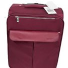 Samantha Brown 22" Upright Spinner Carry-On Luggage, Burgundy Samantha Brown 22" Upright Spinner Carry-On Luggage, Burgundy