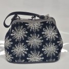 Patricia Nash Laureana Frame Satchel - Black - New - Retail for $129.95