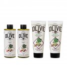Korres 4-piece Pure Olive and Fig Bath and Body Collection, New & Sealed