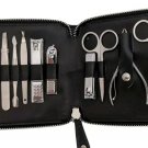Patricia Nash Zip-Around Leather Case Manicure Set-Black-NEW Patricia Nash Zip-Around Leather Case Manicure Set-Black-NEW