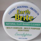 Earth Brite Natural Clay Based Cleaner Jumbo 17.5oz. 66% More - Eucalyptus - New Earth Brite Natural Clay Based Cleaner Jumbo 17.5oz. 66% More - Eucalyptus - New