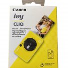 Canon Ivy CLIQ Instant Camera Printer + 20 Sheets Photo Paper, Bumblebee Yellow Canon Ivy CLIQ Instant Camera Printer + 20 Sheets Photo Paper, Bumblebee Yellow