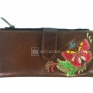 Patricia Nash Nazari Embroidered Leather Wallet with RFID Protection COGNAC NWT Patricia Nash Nazari Embroidered Leather Wallet with RFID Protection COGNAC NWT
