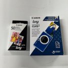 Canon Ivy CLIQ+ Instant Camera Printer (Sapphire Blue) + 50 Sheets Photo Paper Canon Ivy CLIQ+ Instant Camera Printer (Sapphire Blue) + 50 Sheets Photo Paper