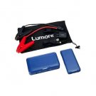 Lumore Pro Jump Starter Kit w/AC Plug & Power Bank, Cables & Bag-Blue-Open box Lumore Pro Jump Starter Kit w/AC Plug & Power Bank, Cables & Bag-Blue-Open box