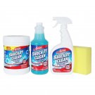 Professor Amos Shock It Clean Concentrate Kit with 160ct. Wipes -Clean Laundry-