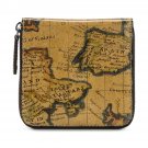 Patricia Nash Zip-Around Leather Case Manicure Set - European Map - New Patricia Nash Zip-Around Leather Case Manicure Set - European Map - New