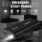 Imazing Portable Car Jump Starter 2000A Peak Battery Booster Power Pack Bank LCD