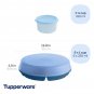 Tupperware® Large 4-piece Serving Center Set with Dip Bowl and Lids - Blue
