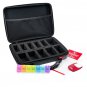Flipo Rx Organizer with LED light magnifying lens and weekly pill box, New, Blue