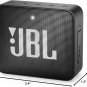 JBL GO2 - Waterproof Ultra Portable Bluetooth Speaker - Black