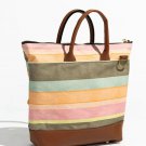 R. Riveter The Harriot Striped Canvas Tote R. Riveter The Harriot Striped Canvas Tote