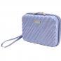 Marcy McKenna Hamptons Collection Mini Beauty Case - Iced Periwinkle - New