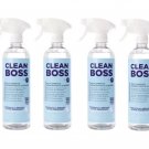 Clean Boss by Joy Multi-Surface Disinfectant & Cleaner 4 Pack-24 oz & Sprayers Clean Boss by Joy Multi-Surface Disinfectant & Cleaner 4 Pack-24 oz & Sprayers