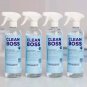 Clean Boss by Joy Multi-Surface Disinfectant & Cleaner 4 Pack-24 oz & Sprayers