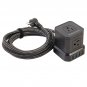 Tech Impressions Cube 9-Device Surge Protector with 10' Heavy Duty Cord, New