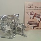 BeautyBio GloPRO Face, Eye & Body Roller Attachment Head - White - Brand New