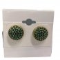 Heidi Daus "Belgium Disc" Crystal-Accented Pierced Earrings