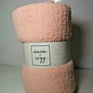 Warm & Cozy Nesting Throw Color Pink 50" x 60" New Warm & Cozy Nesting Throw Color Pink 50" x 60" New