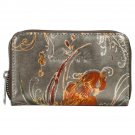 Patricia Nash Nervina Leather Wallet with RFID Technology-Antique Bronze Patricia Nash Nervina Leather Wallet with RFID Technology-Antique Bronze