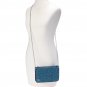 DG2 by Diane Gilman 30th Anniversary Denim Clutch w/ Strap - Indigo - NWT -