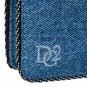 DG2 by Diane Gilman 30th Anniversary Denim Clutch w/ Strap - Indigo - NWT -