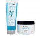 Perlier BUCANEVE Snowdrop 2-piece Shower Cream & Body Mousse set New & Sealed