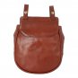 Patricia Nash Rosette Tooled Leather Crossbody-Tan-