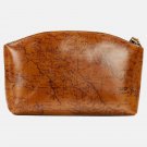 Patricia Nash ARTIZO Leather Cosmetic Organizer Bag with Wristlet Strap - New