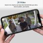 Arlo Essential Motion Camera Outdoor 2nd Gen Add-On 2K Wireless Security White