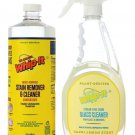 Whip-It Stain Remover & Cleaner Concentrate and Glass Multisurface Cleaning Duo