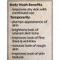 Tweak'd By Nature Restore Amber Vanilla Body Wash-16 oz-SEALED PUMP BOTTLE