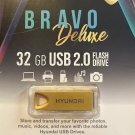Hyundai Bravo Deluxe 32GB High Speed Fast USB 2.0 Flash Memory Drive Thumb Drive Hyundai Bravo Deluxe 32GB High Speed Fast USB 2.0 Flash Memory Drive Thumb Drive
