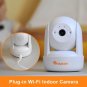 Two (2) Toucan Security Seek Indoor Pan & Tilt Security Camera - Withe - New