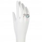 Jay King Sterling Silver Campitos Turquoise Adjustable Flower Ring