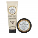 Perlier Honey Raw Sugar 2-piece Gift-Set with Bath Cream & Melt-In Body Butter
