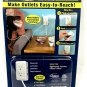 Presto Plug Wall Outlet Extender 4 ft Cord Peel & Stick As Seen On TV 2 AC 2 USB