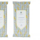 Beekman 1802 60-Count Goat Milk Facial Cleansing Wipes Lavender, (2-pack of 30).