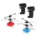 Mindscope Flying Rechargeable UFOs - 2-Pack - Blue & Orange - New with Box