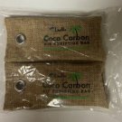 LivePure CocoCarbon Air Purifying Bags (PACK OF 2) New & Sealed LivePure CocoCarbon Air Purifying Bags (PACK OF 2) New & Sealed